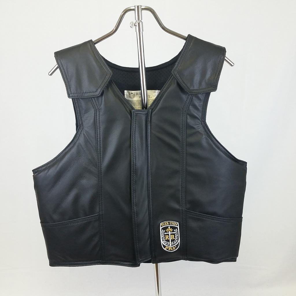 Thin leather deals vest