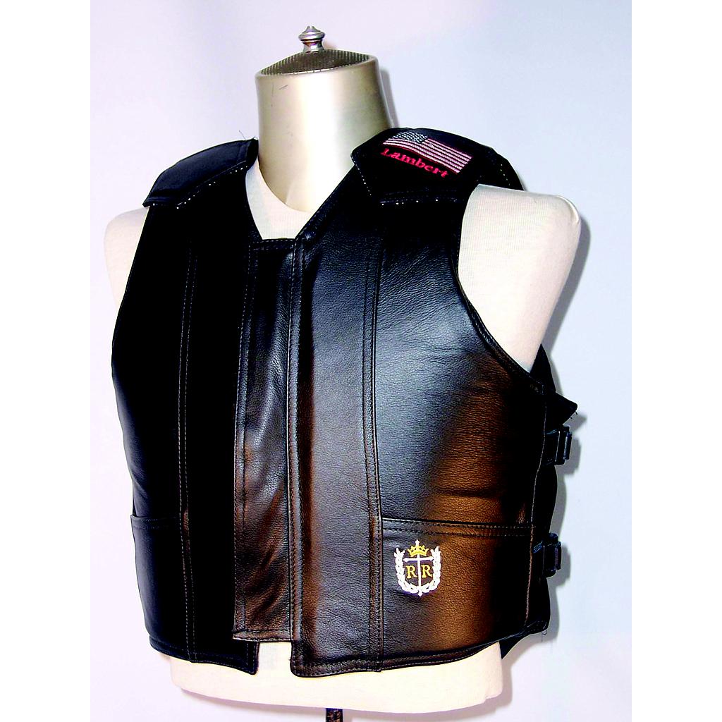 Lambert Master Pro (LMP) Vest, Leather, Black