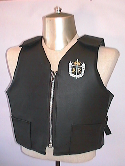 Competitor Vest, Youth, Leather