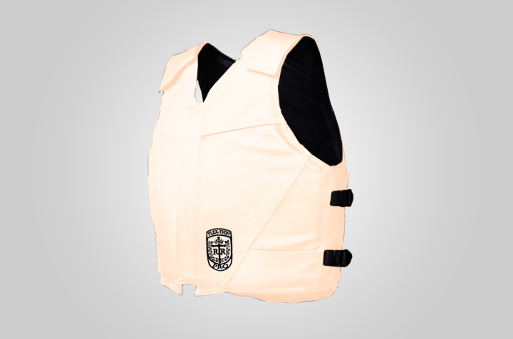 Flex Thin Pro Bull Riding Vest, Leather, Standard Colors